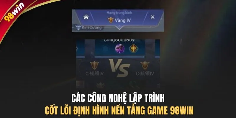 Các công nghệ lập trình cốt lõi định hình nền tảng game 98WIN