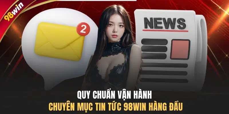Quy chuẩn vận hành chuyên mục tin tức 98WIN hàng đầu