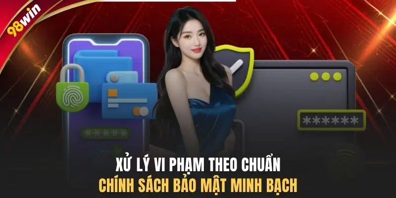Xử lý vi phạm theo chuẩn chính sách bảo mật minh bạch